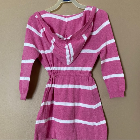 Pink and white Striped Sweater/shirt - Picture 2 of 3